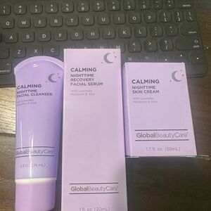 Purple Calming night treatment Set